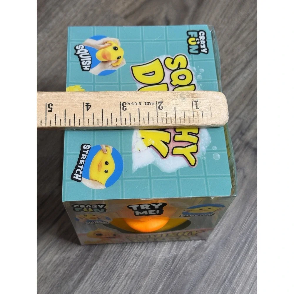 Crazy Fun Jumbo Squishy Duck Squeezy Sensory Toy Viral RMS New Sealed